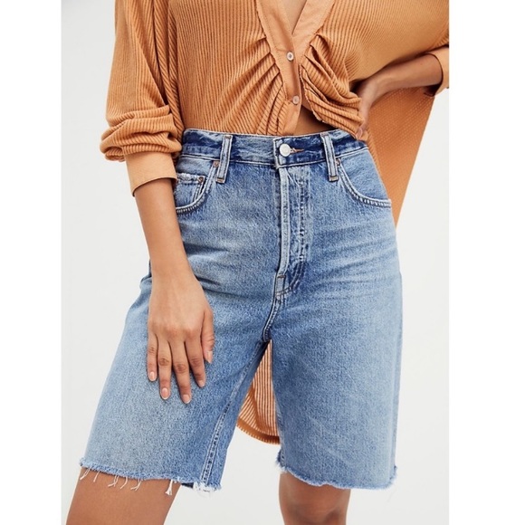 Agolde Pants - Agolde 90s Pinch Waist Button Fly Shorts Womens Size 32 New